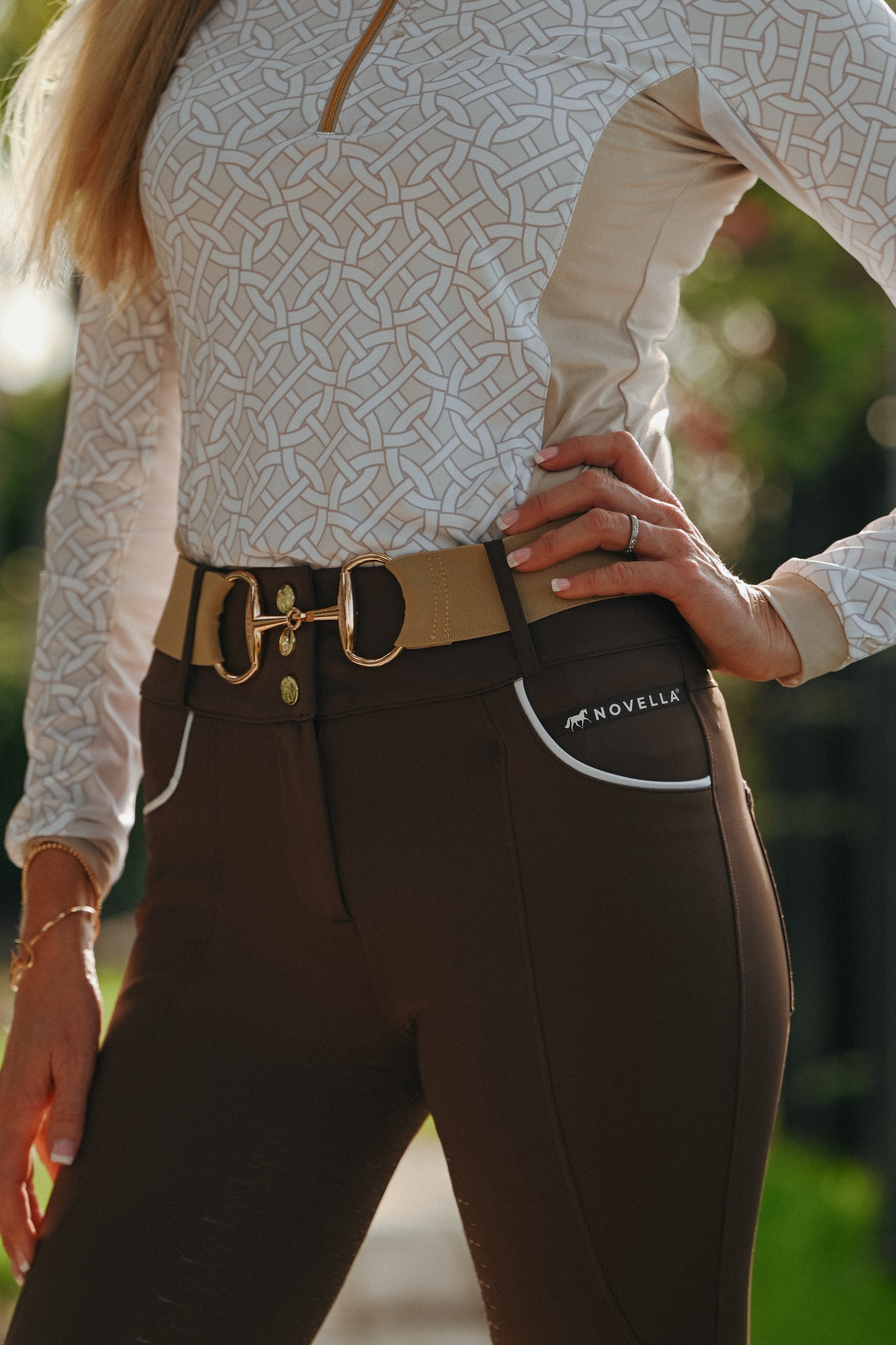 Novella Equestrian The Smooth Fit Fullseat Breeches - Novella Equestrian - Equiluxe Tack