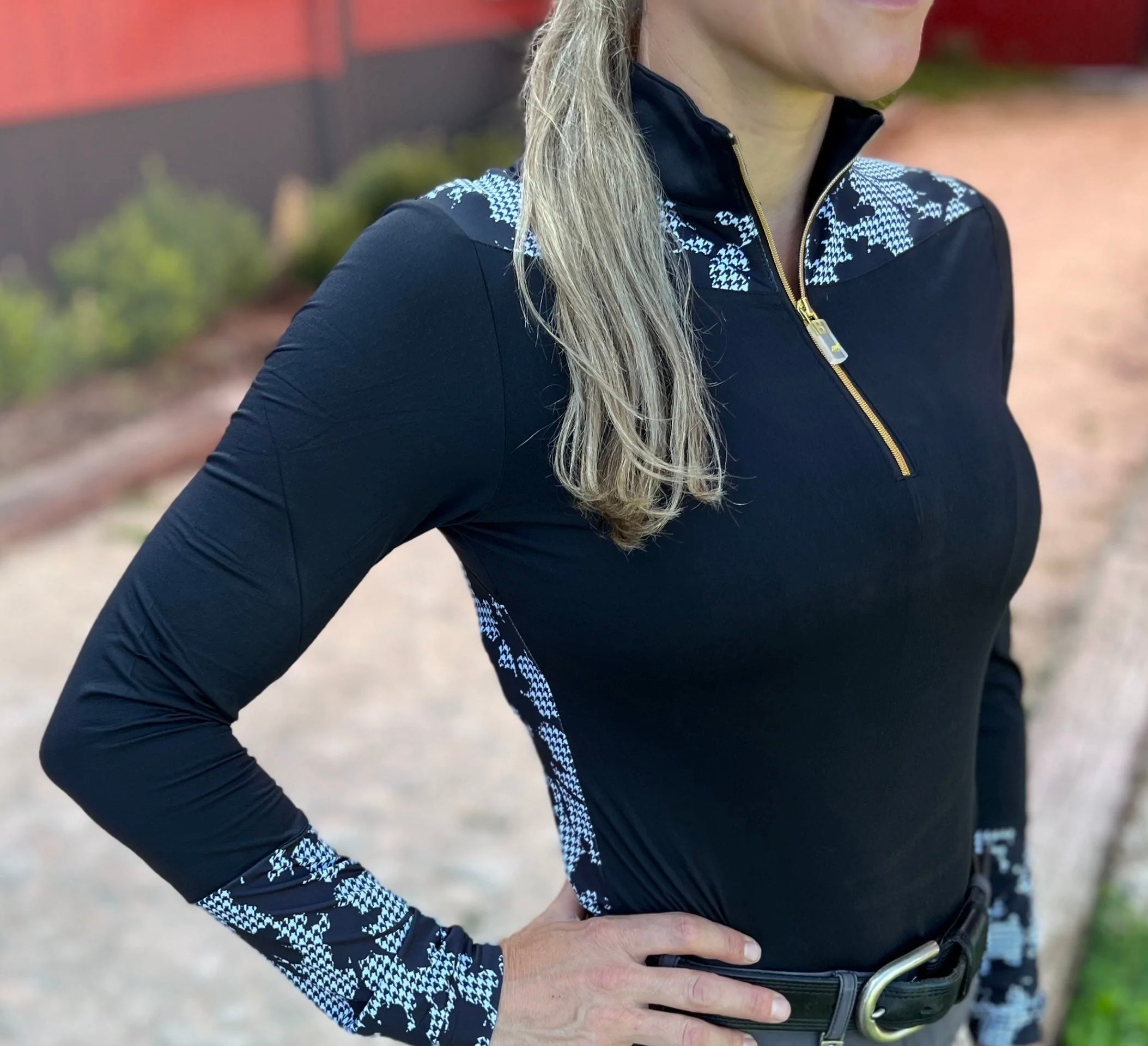 Novella Equestrian 'The Valentina' Riding Shirt - Novella Equestrian - Equiluxe Tack