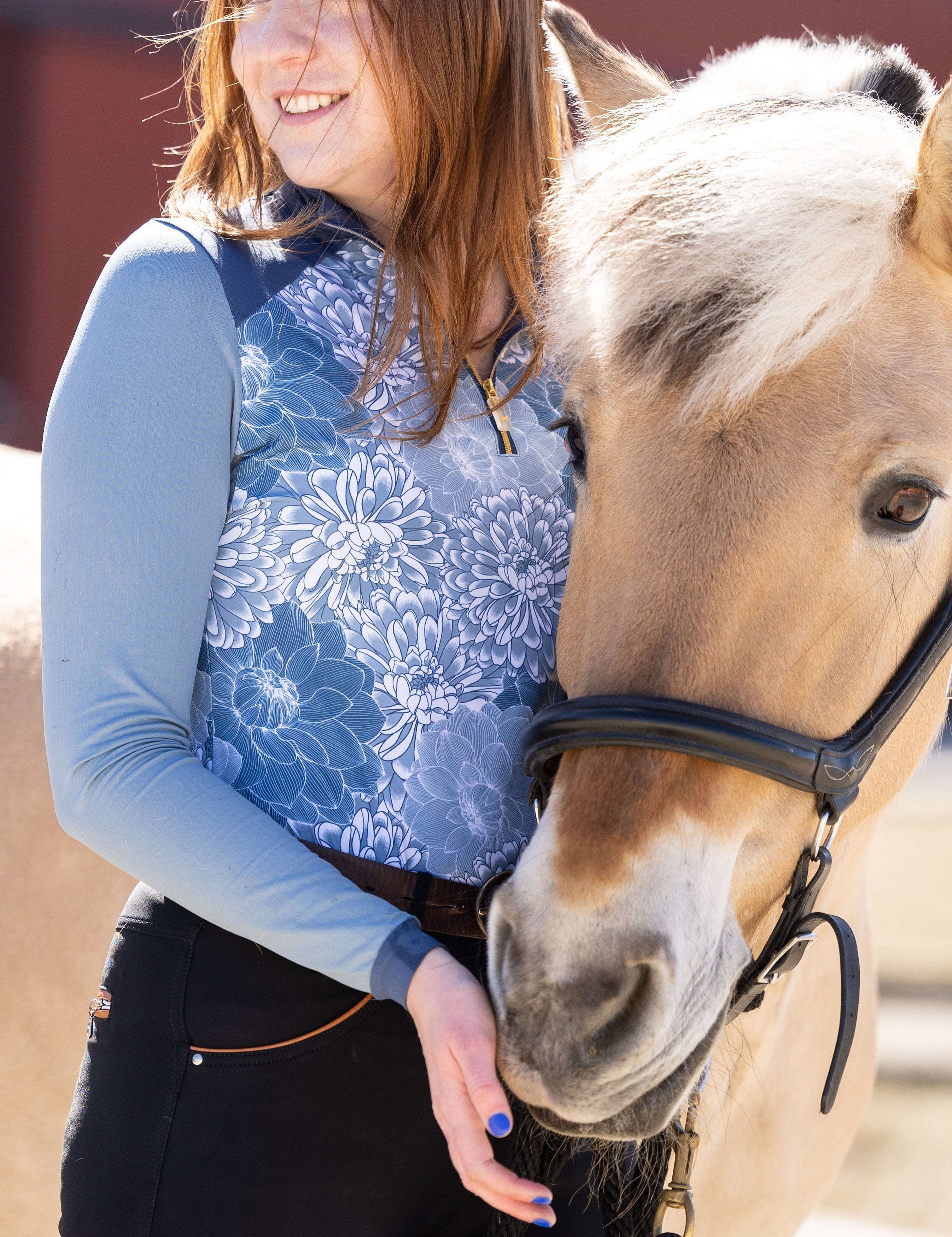Novella 'The Beni' Long Sleeve Riding Shirt - ShopNovella - Equiluxe Tack