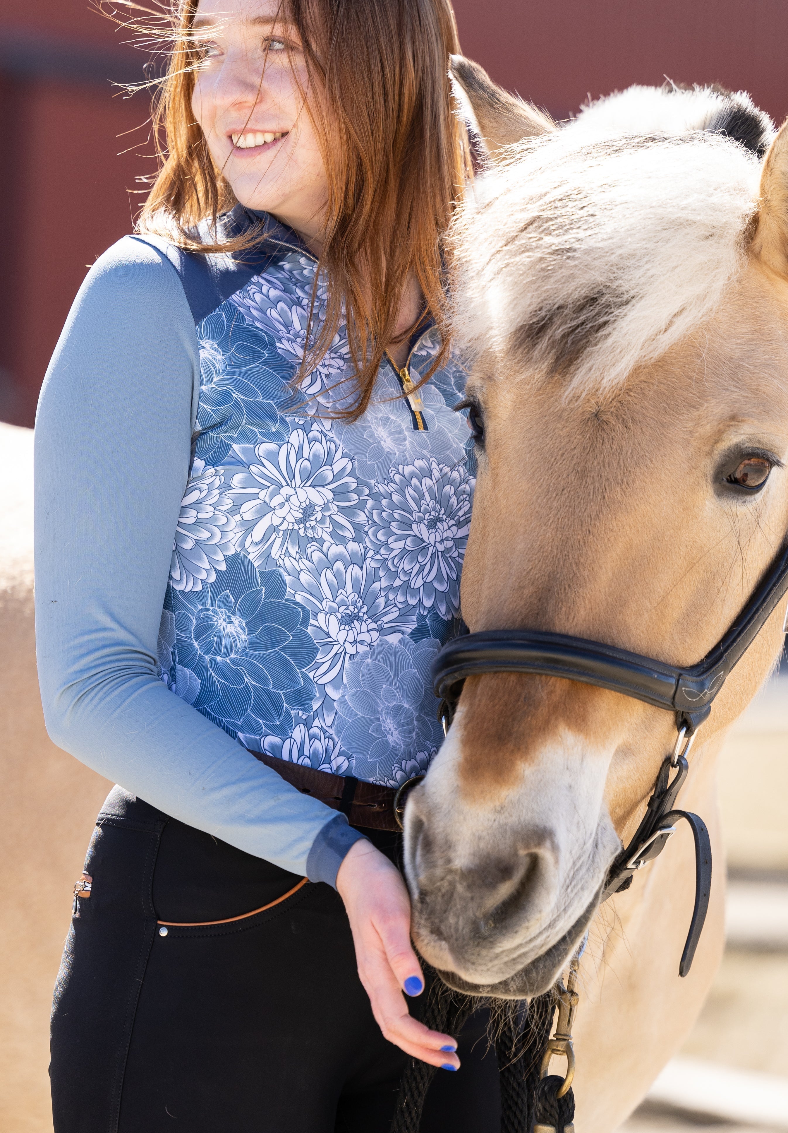 Novella 'The Beni' Long Sleeve Riding Shirt - ShopNovella - Equiluxe Tack