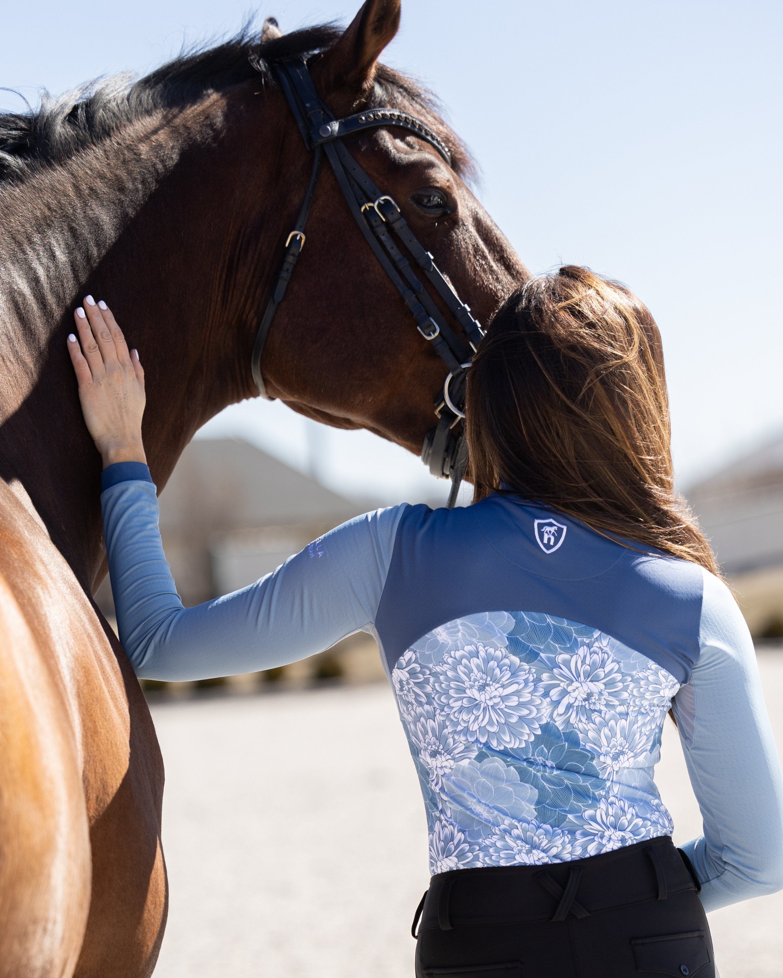 Novella 'The Beni' Long Sleeve Riding Shirt - ShopNovella - Equiluxe Tack