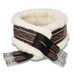 Oaklyn Terra Girth with Fancy White Stitch - Equiluxe Tack - Equiluxe Tack