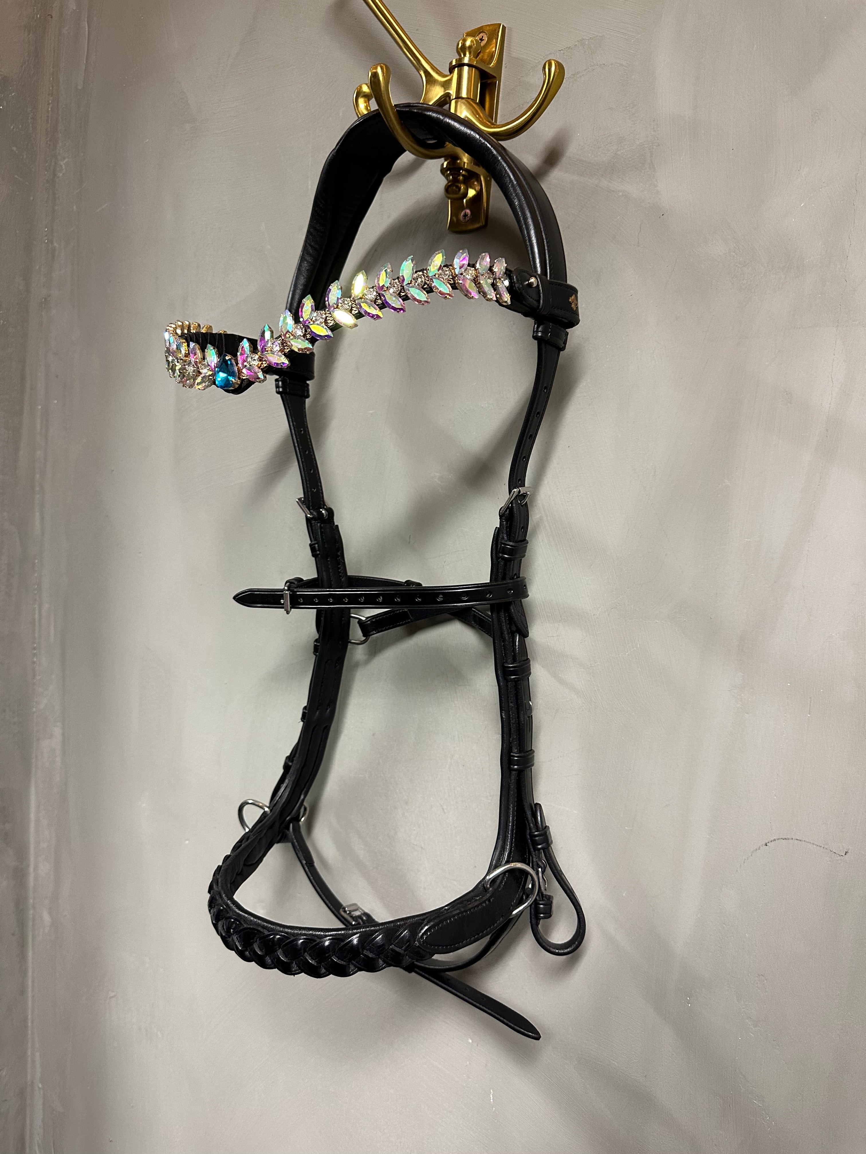 Odessa Bonita MB padded SILVER Hardware - MASEGO horsewear - Equiluxe Tack