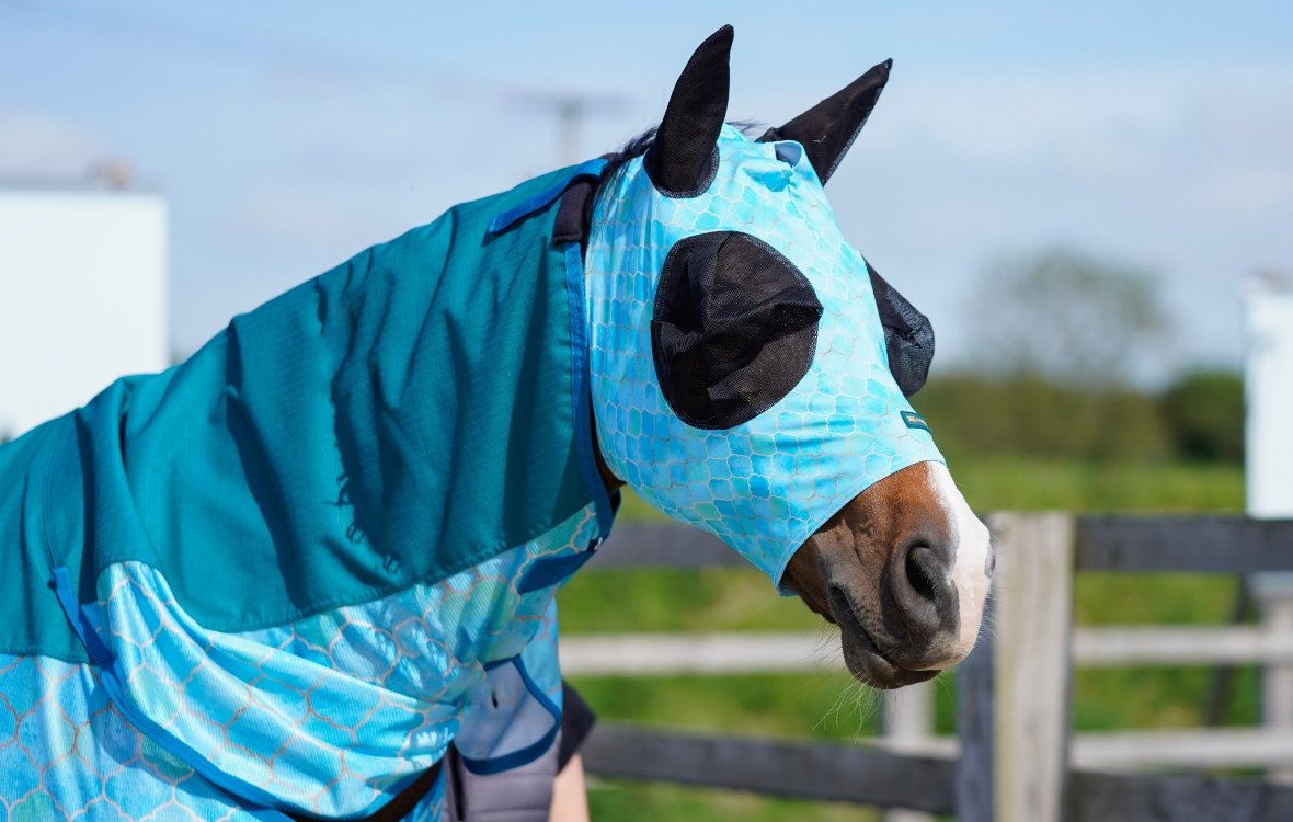 Oh My Mermaid Fly Mask - PRE-ORDER - Equiluxe Tack