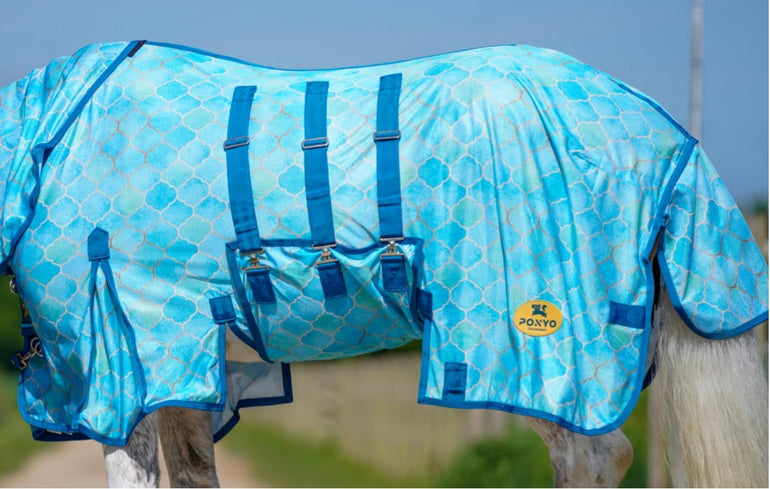 Oh My Mermaid Fly Sheet - PRE-ORDER - Equiluxe Tack