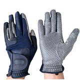 Oil - Tac Coppertech Leather Premium Riding Glove in Navy - CorrectConnect - Equiluxe Tack