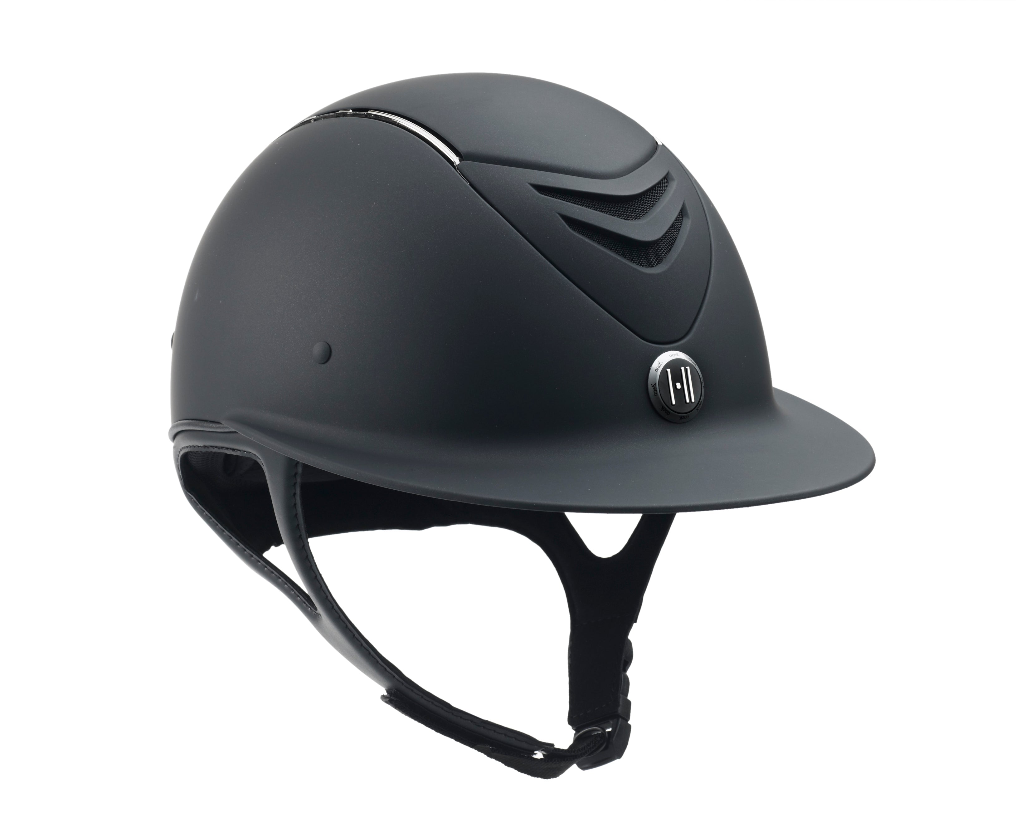 One K™ Defender AVANCE Wide Brim Chrome Stripe Helmet - Equiluxe Tack