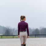 Patton Side Zip Pullover - Bordeaux - Ellany - Equiluxe Tack