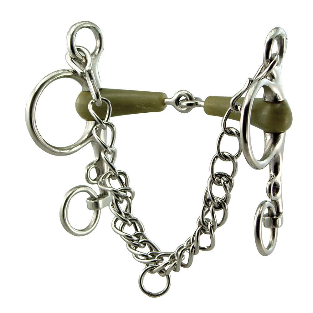 Pelham Stainless Steel Flexi Jointed Mouth Bit 5" - Equiluxe Tack - Equiluxe Tack