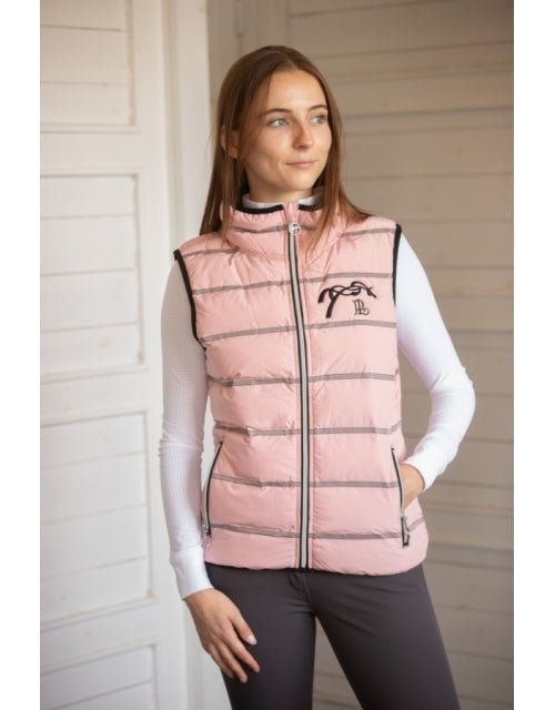 Penelope Anouck Sleeveless Jacket - Powder Pink - Pénélope - Equiluxe Tack