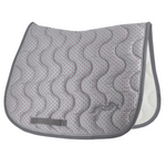 Pénélope Art Déco Saddle Pad - Grey - Pénélope - Equiluxe Tack