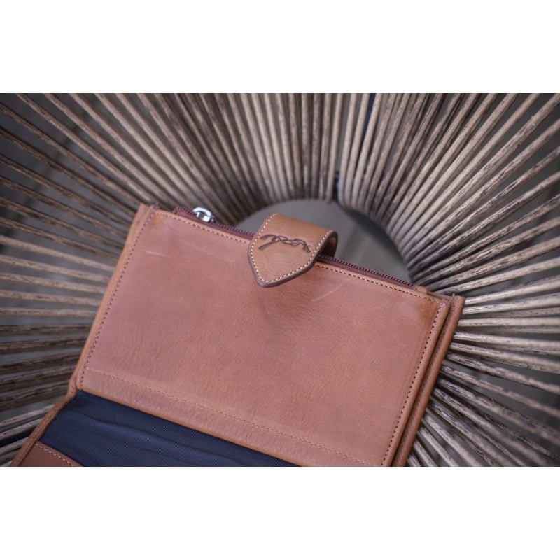 Pénélope Bertille Wallet - Brandy - Pénélope - Equiluxe Tack
