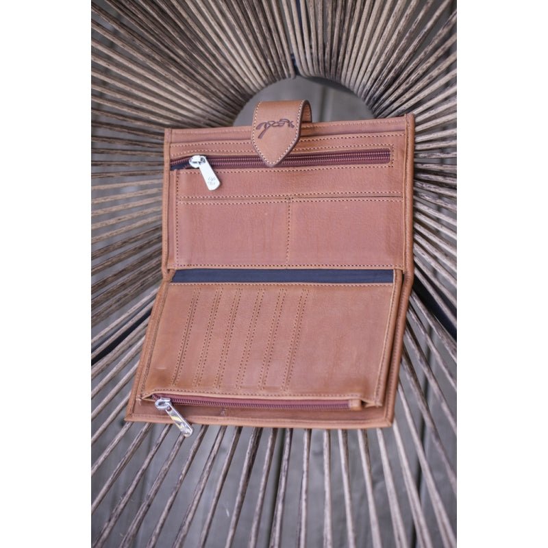 Pénélope Bertille Wallet - Brandy - Pénélope - Equiluxe Tack