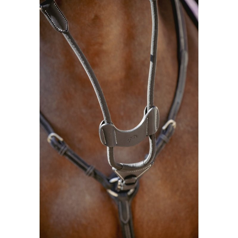 Pénélope Bip Light US Elastic Martingale Attachment - Black - Pénélope - Equiluxe Tack