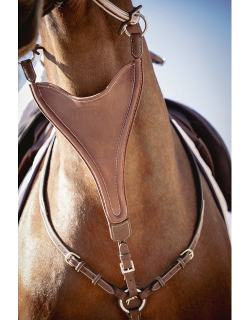 Pénélope Bip Plain Elastic Martingale Attachment - Chestnut - Pénélope - Equiluxe Tack