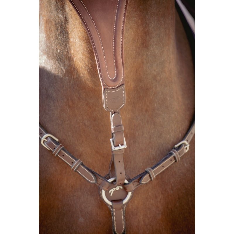Pénélope Bip Plain Elastic Martingale Attachment - Chestnut - Pénélope - Equiluxe Tack