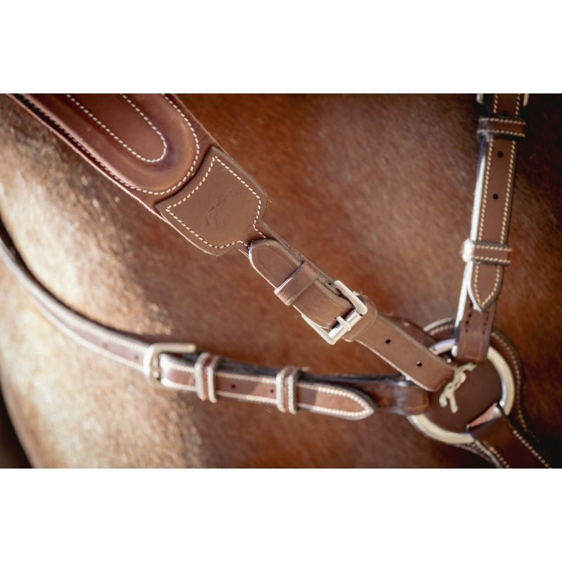 Pénélope Bip Plain Elastic Martingale Attachment - Chestnut - Pénélope - Equiluxe Tack