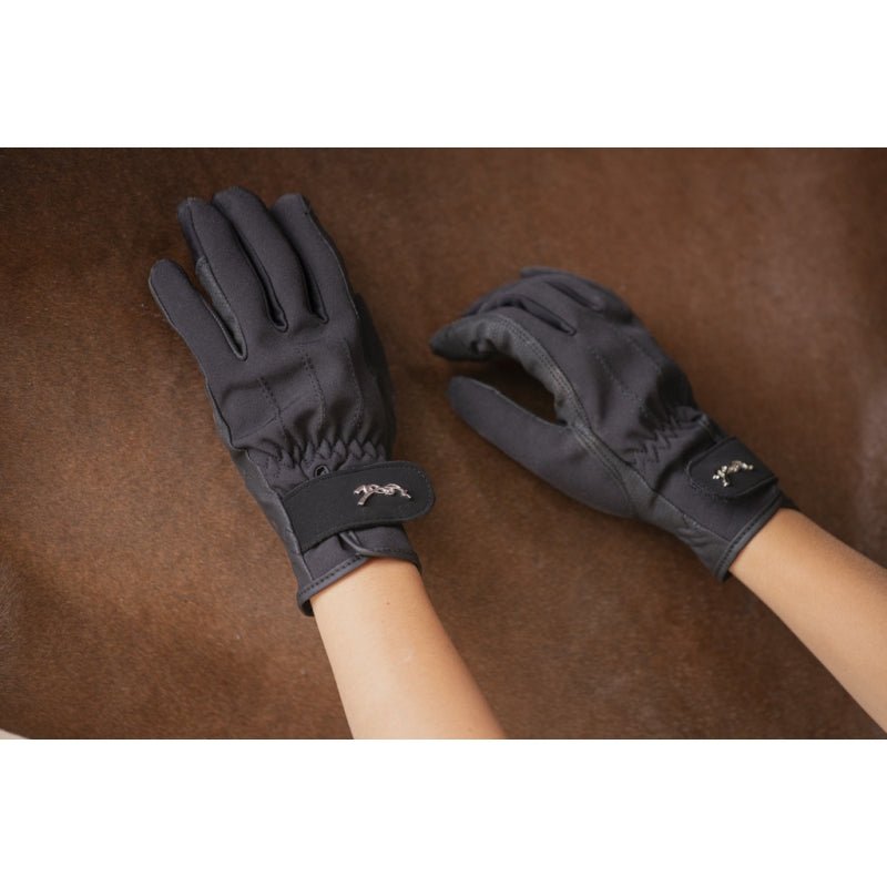 Pénélope Black Eden by Pénélope Winter Gloves - Children - Pénélope - Equiluxe Tack