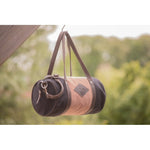 Pénélope Canvas Bowl Bag Medium Model - Pink & Black - Pénélope - Equiluxe Tack