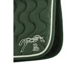 Pénélope Classic Point Sellier Saddle Pad - Dark Green & Green - Pénélope - Equiluxe Tack