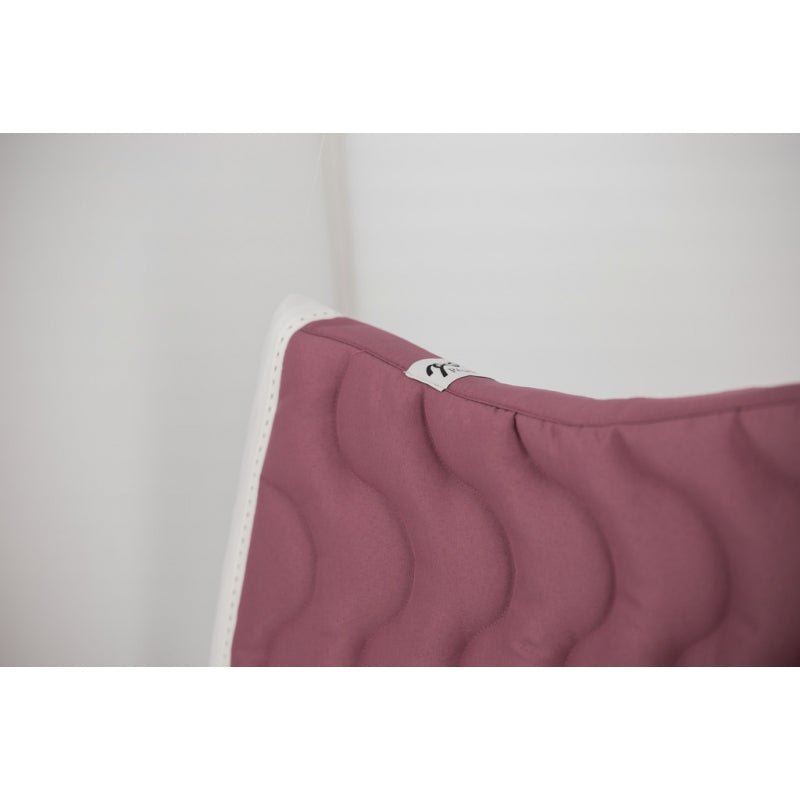 Pénélope Classic Point Sellier Saddle Pad - Magenta & White - Pénélope - Equiluxe Tack