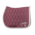 Pénélope Classic Point Sellier Saddle Pad - Magenta & White - Pénélope - Equiluxe Tack