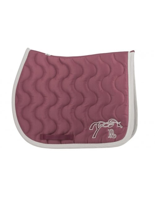 Pénélope Classic Point Sellier Saddle Pad - Magenta & White - Pénélope - Equiluxe Tack