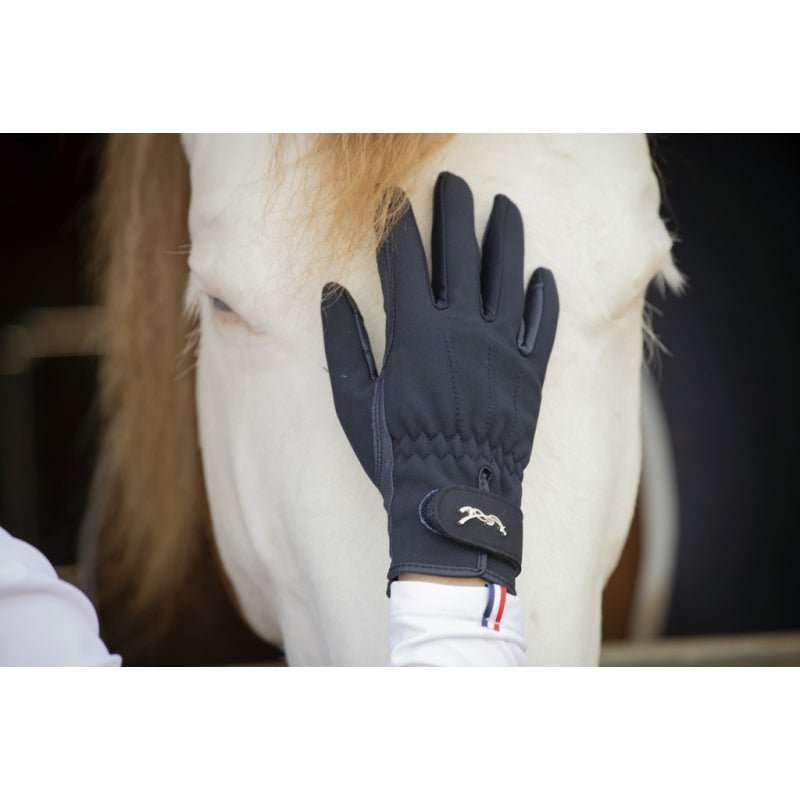 Pénélope Comfort Riding Gloves - Navy - Pénélope - Equiluxe Tack