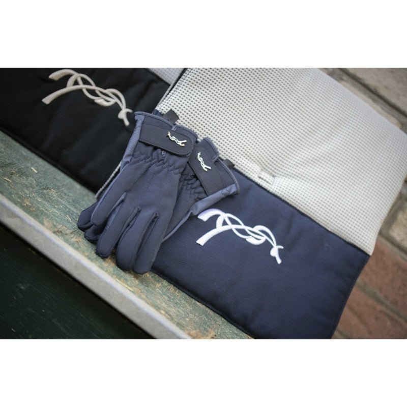 Pénélope Comfort Riding Gloves - Navy - Pénélope - Equiluxe Tack