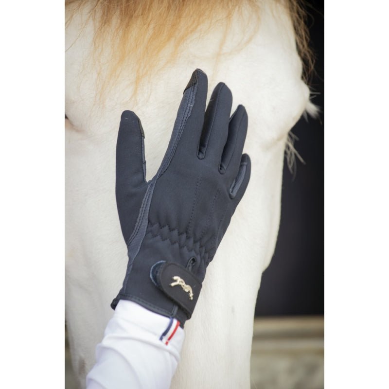 Pénélope Comfort Riding Gloves - Navy - Pénélope - Equiluxe Tack