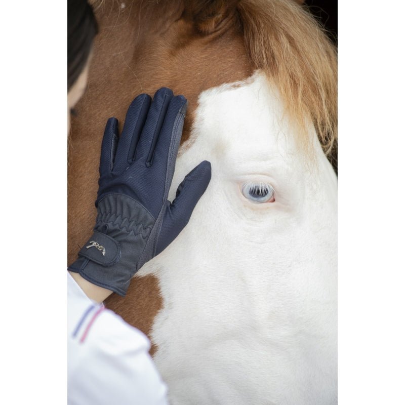 Pénélope Compétition Riding Gloves - Navy - Pénélope - Equiluxe Tack