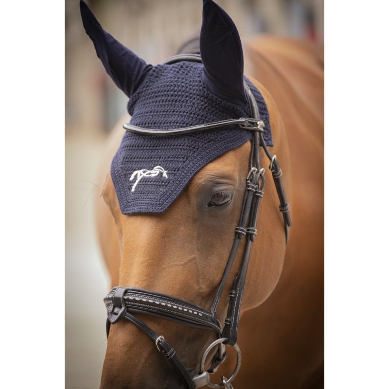 Pénélope Cotton Fly Veil - Navy - Pénélope - Equiluxe Tack