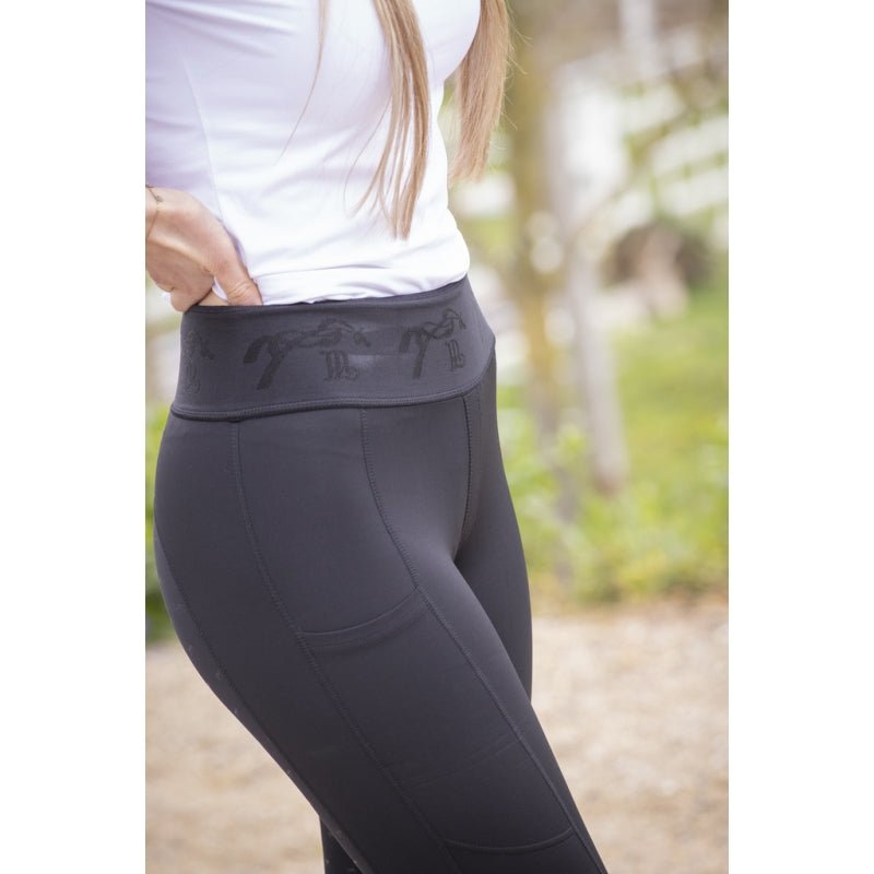 Pénélope Delphe Leggings - Black - Pénélope - Equiluxe Tack