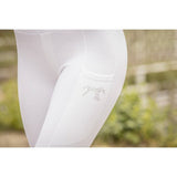 Pénélope Delphe Leggings - White - Pénélope - Equiluxe Tack