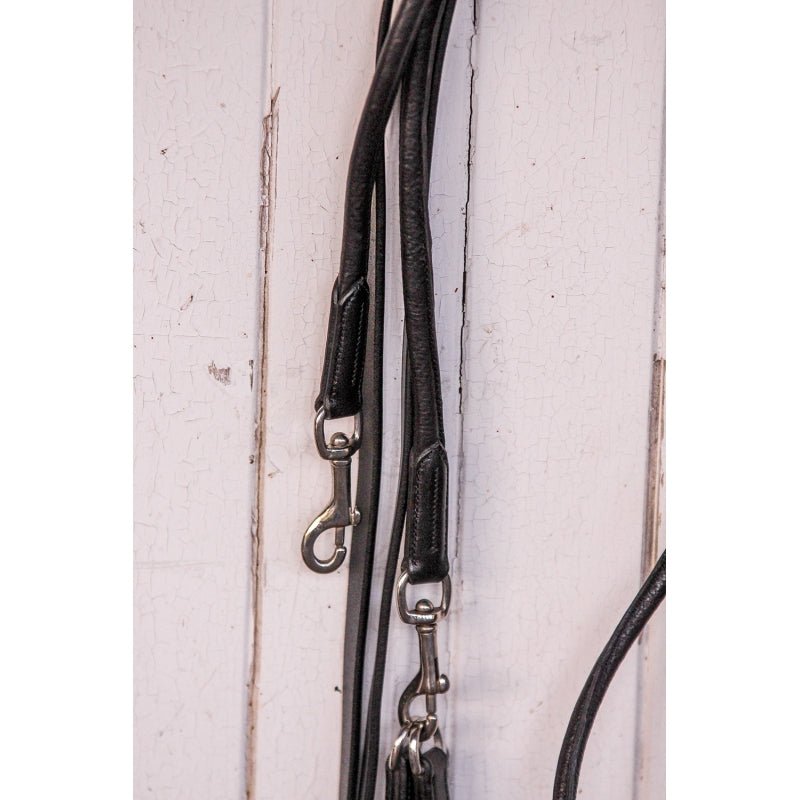 Pénélope Draw Reins - Round Leather - Pénélope - Equiluxe Tack