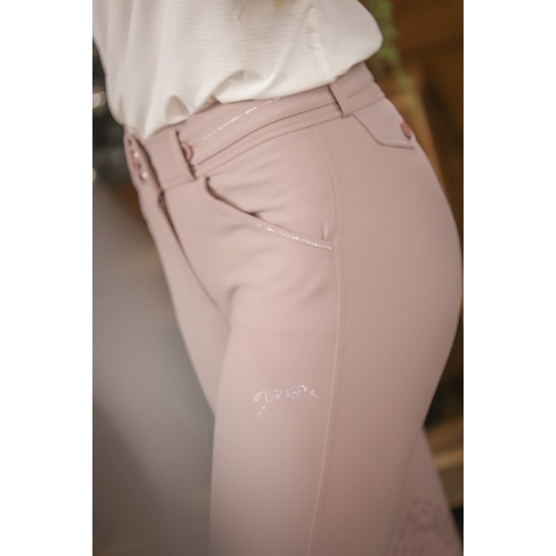 Pénélope Élégance Breeches - Powder Pink - Pénélope - Equiluxe Tack