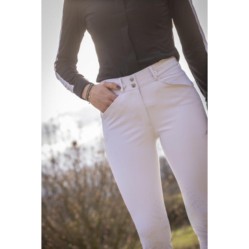 Pénélope Élégance Breeches - White - Pénélope - Equiluxe Tack