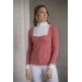 Penelope Florence Long Sleeve Show Shirt - Terracotta - Pénélope - Equiluxe Tack