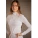 Penelope Florence Long Sleeve Show Shirt - White - Penelope - Equiluxe Tack