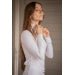 Penelope Florence Long Sleeve Show Shirt - White - Penelope - Equiluxe Tack