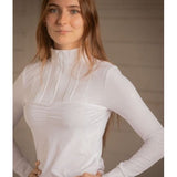 Penelope Florence Long Sleeve Show Shirt - White - Penelope - Equiluxe Tack