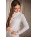 Penelope Florence Long Sleeve Show Shirt - White - Penelope - Equiluxe Tack