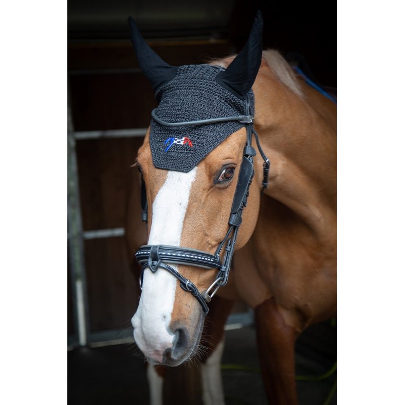 Pénélope Glitter Fly Veil - Black - Pénélope - Equiluxe Tack