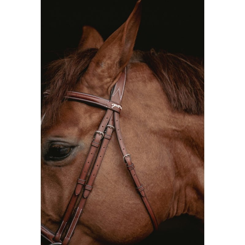 Pénélope Hunter US Bridle - Chestnut & Havana - Pénélope - Equiluxe Tack