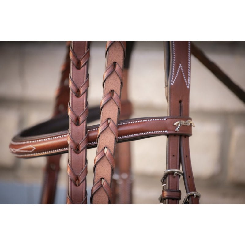 Pénélope Hunter US Bridle - Chestnut & Havana - Pénélope - Equiluxe Tack