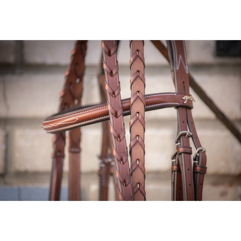 Pénélope Hunter US Bridle - Chestnut & Havana - Pénélope - Equiluxe Tack