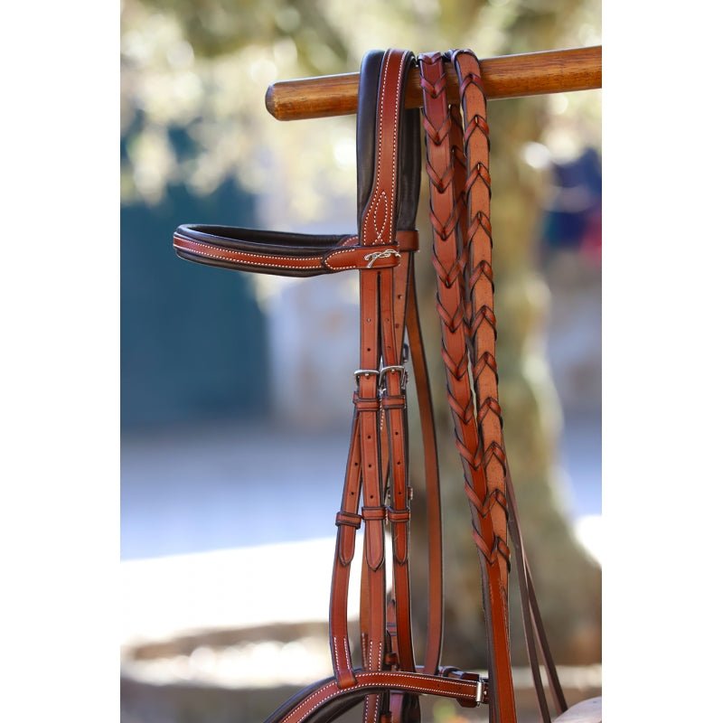 Pénélope Laced US Reins - Hazelnut - Pénélope - Equiluxe Tack