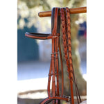 Pénélope Laced US Reins - Hazelnut - Pénélope - Equiluxe Tack