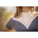 Pénélope Las Honey Short - sleeved Show Polo Shirt - Bering Sea - Pénélope - Equiluxe Tack