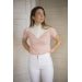 Pénélope Las Honey Short - sleeved Show Polo Shirt - Pink - Pénélope - Equiluxe Tack